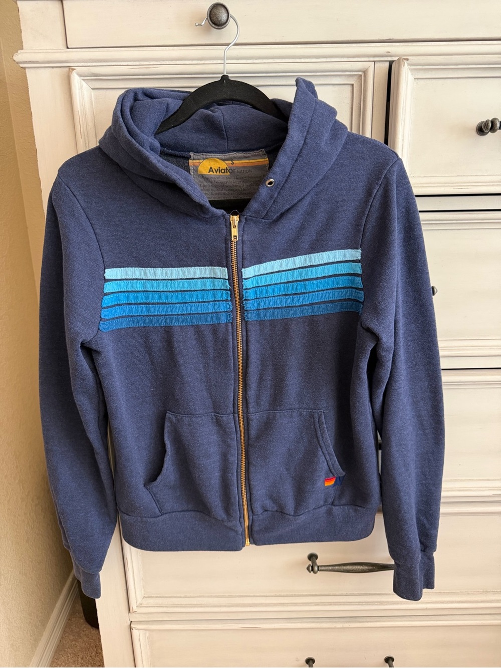 Aviator Nation five stripe hoodie
